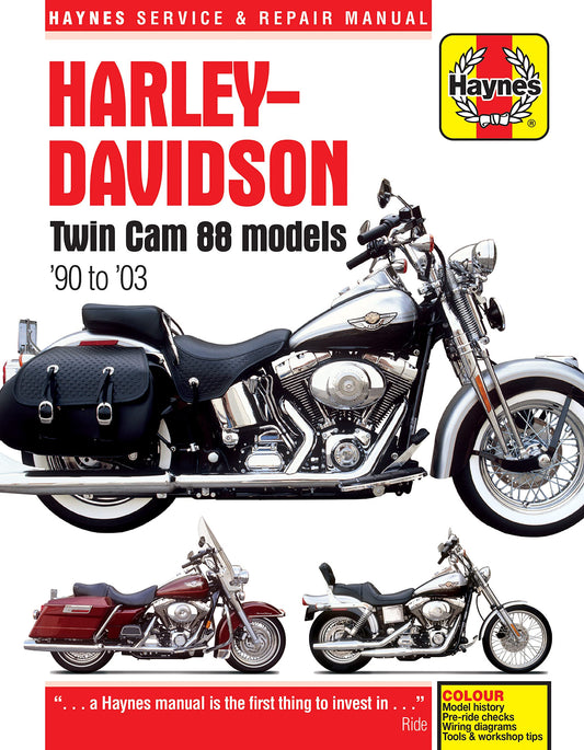 Harley-Davidson Twin Cam 88 Covering Softail (2000-2010), Dyna Glide (1999-2010), Electra Glide/Road King & Road Glide (1999-2010) Haynes Repair Manual (Haynes Powersports)