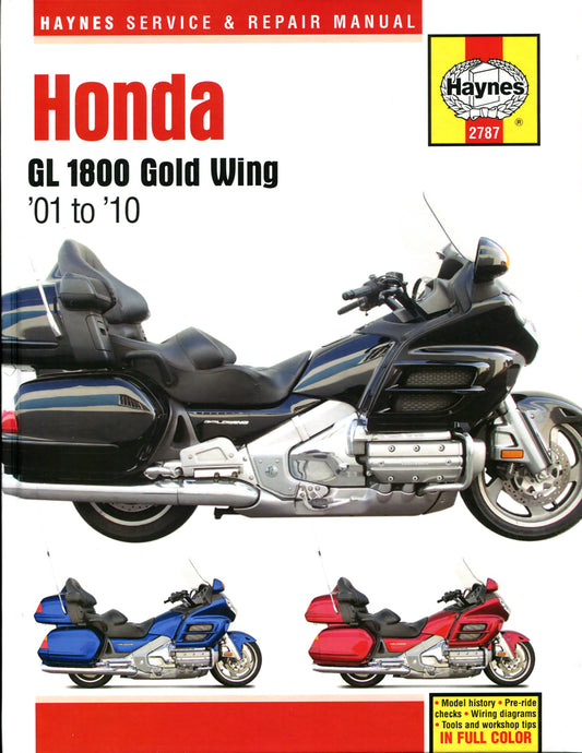 Honda GL 1800 Gold Wing '01-'10 (Haynes Service & Repair Manual)