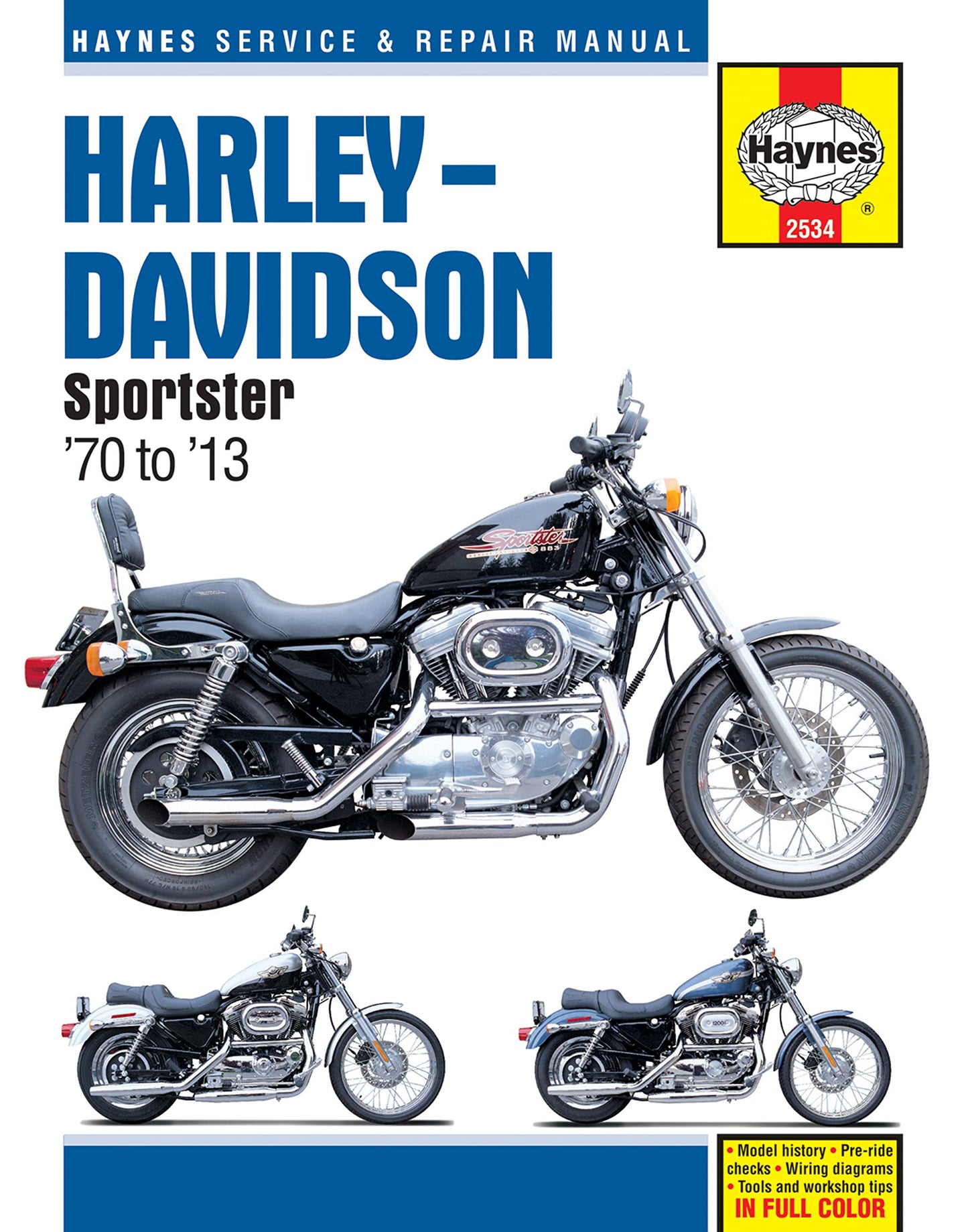 Harley-Davidson Sportster '70 to '13 (Haynes Service & Repair Manual)