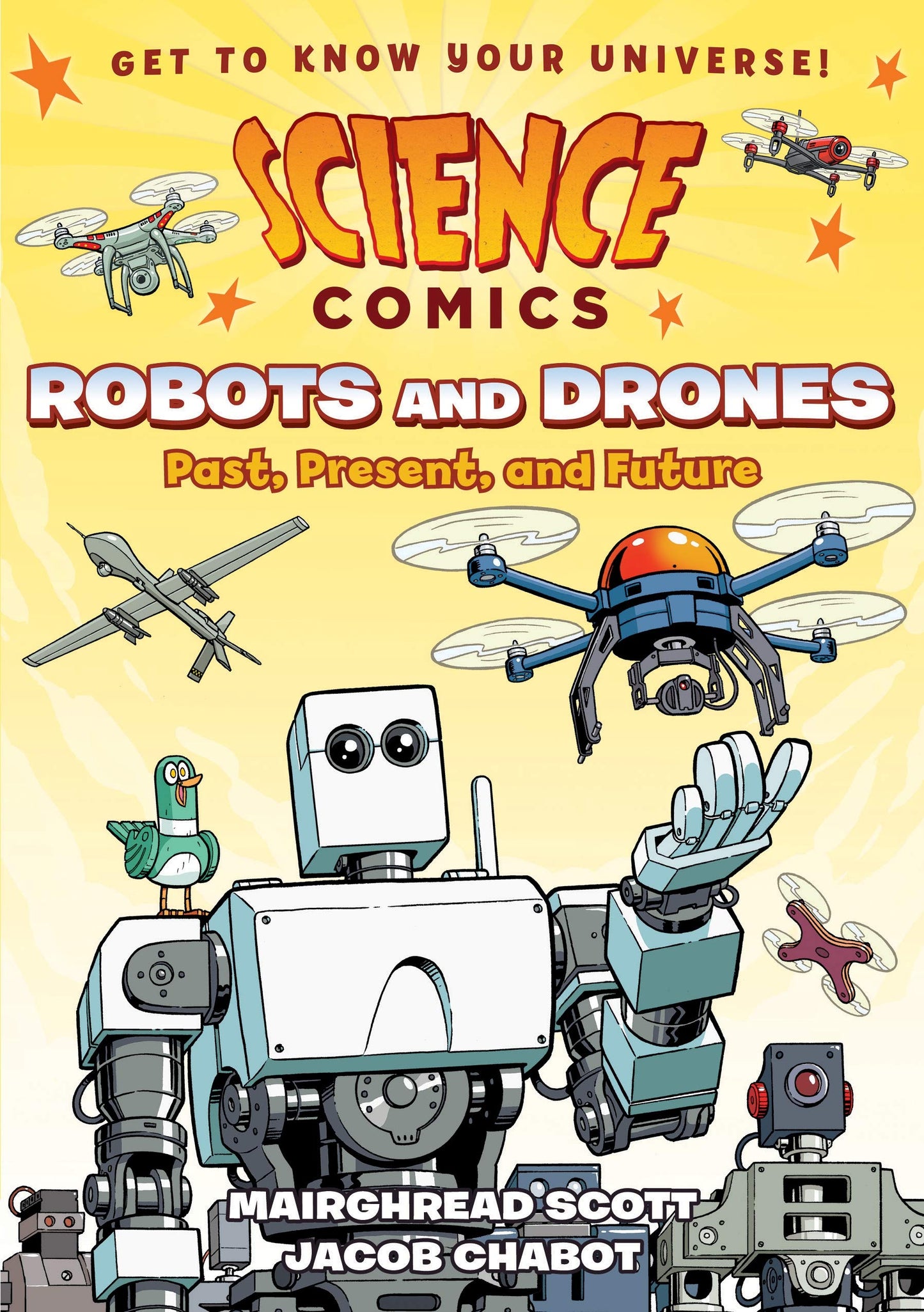 Science Comics: Robots and Drones: Past, Present, and Future - 1216