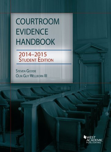 Courtroom Evidence Handbook (Selected Statutes) - 6030