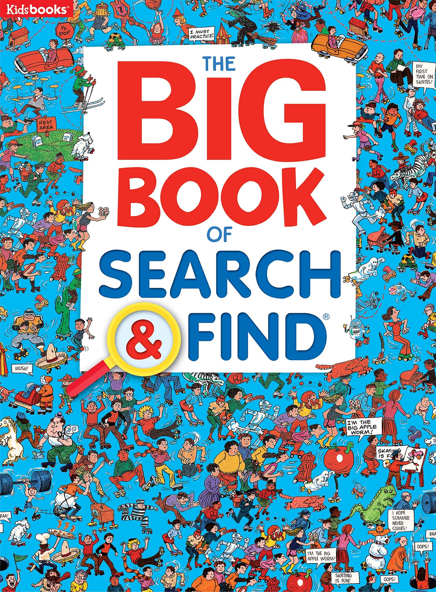 The Big Book of Search & Find-Packed with Hilarious Scenes and Amusing Objects to Find, a Fun Way to Sharpen Observation and Concentration Skills in Kids of all Ages (Search & Find-Big Books) - 3932