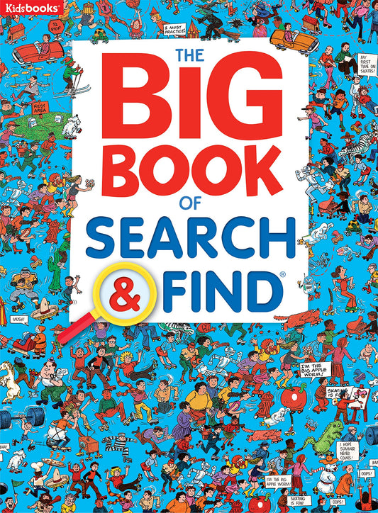 The Big Book of Search & Find-Packed with Hilarious Scenes and Amusing Objects to Find, a Fun Way to Sharpen Observation and Concentration Skills in Kids of all Ages (Search & Find-Big Books) - 3932