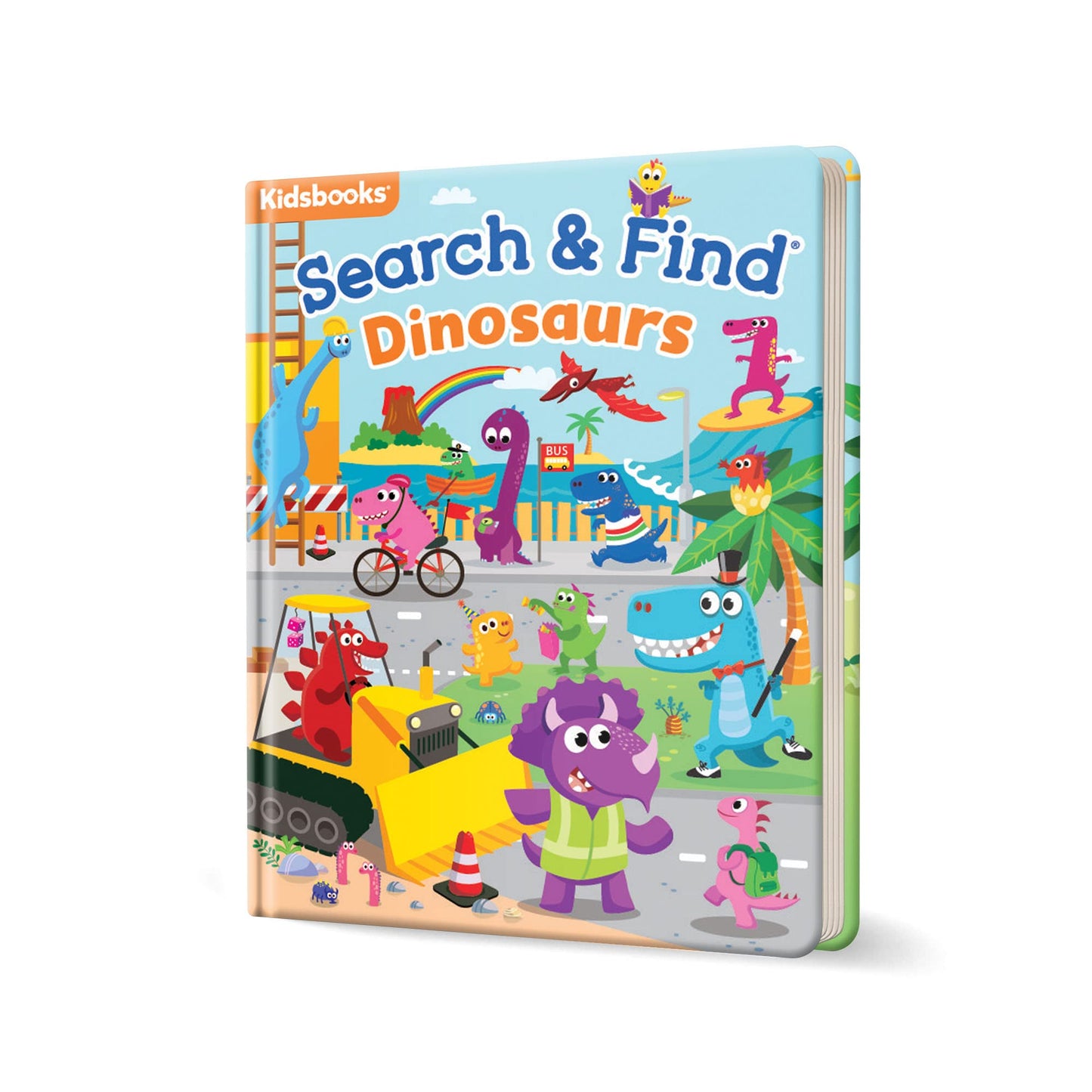 My First Search & Find: Dinosaurs Board Book - Search for Dinosaurs, Animals, Objects, and More, Ages 2 and Up – Part of the My First Search & Find Series