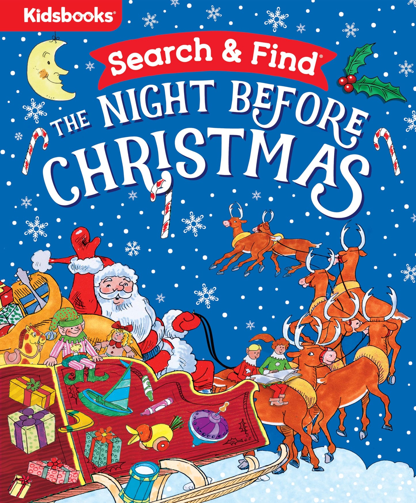 Search & Find: The Night Before Christmas-Join Elves Jingle and Belle in this Special Edition of the Classic Poem by Clement C. Moore, Featuring Fun Search & Find Scenes Throughout! - 8318