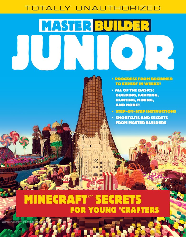Master Builder Junior: Minecraft  Secrets for Young Crafters - 4405