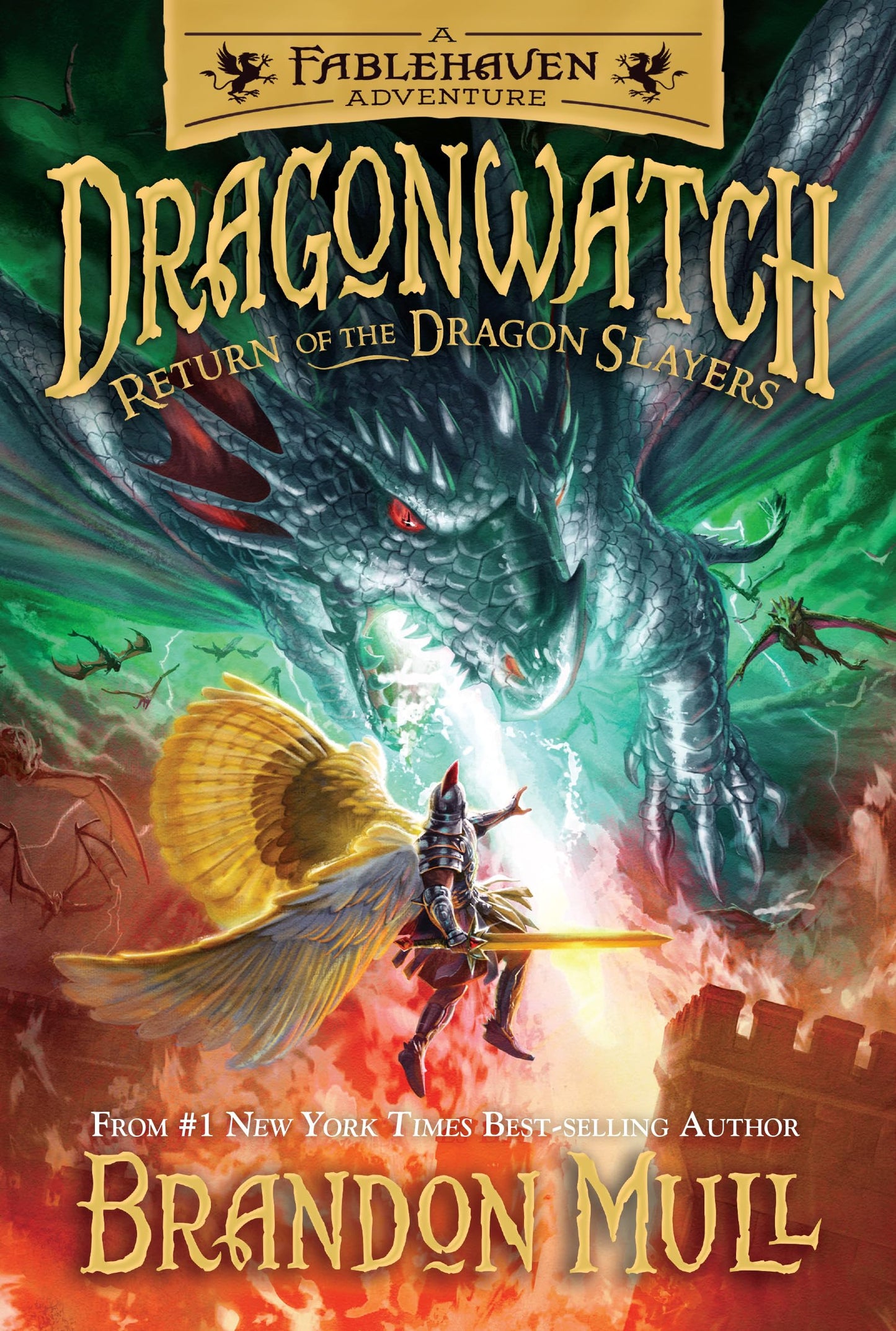 Return of the Dragon Slayers (Dragonwatch) (Dragonwatch, 5) Young Adult Fantasy Book - Best Seller Fiction for Young Adults