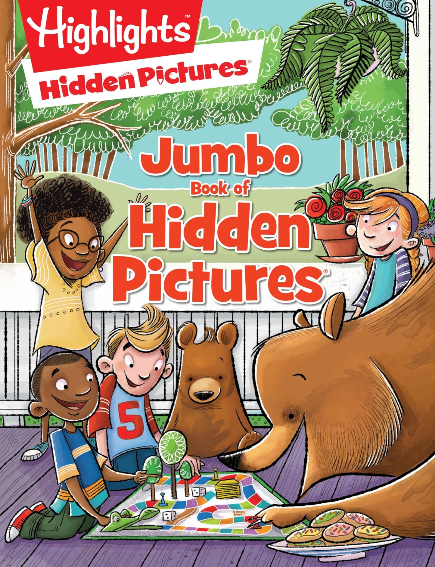 Jumbo Book of Hidden Pictures: Jumbo Activity Book, 200+ Seek-and-Find Puzzles, Classic Black and White Hidden Pictures Puzzles, Highlights Puzzle Book for Kids (Highlights Jumbo Books & Pads) - 9828