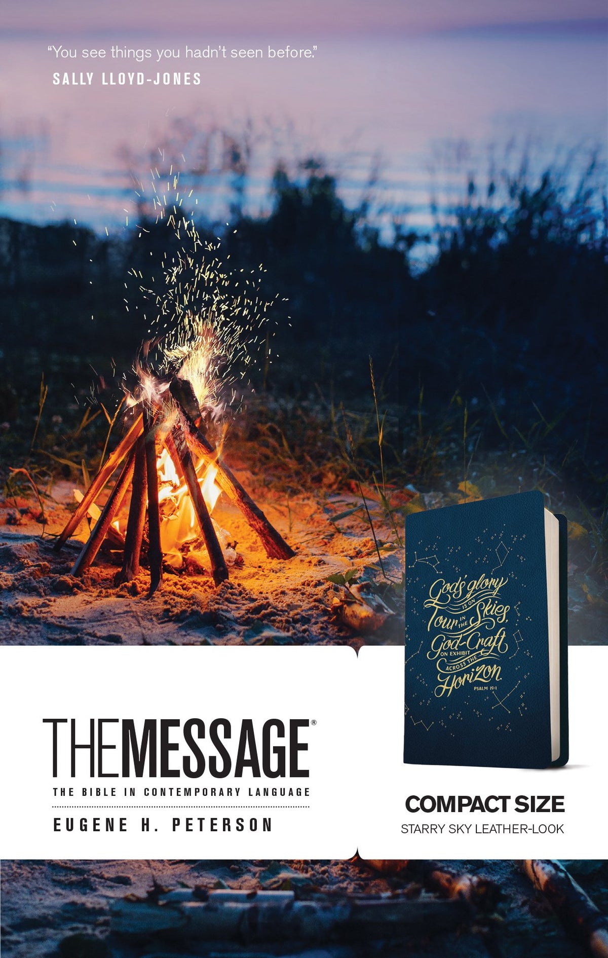 The Message Compact (Leather-Look, Starry Sky): The Bible in Contemporary Language