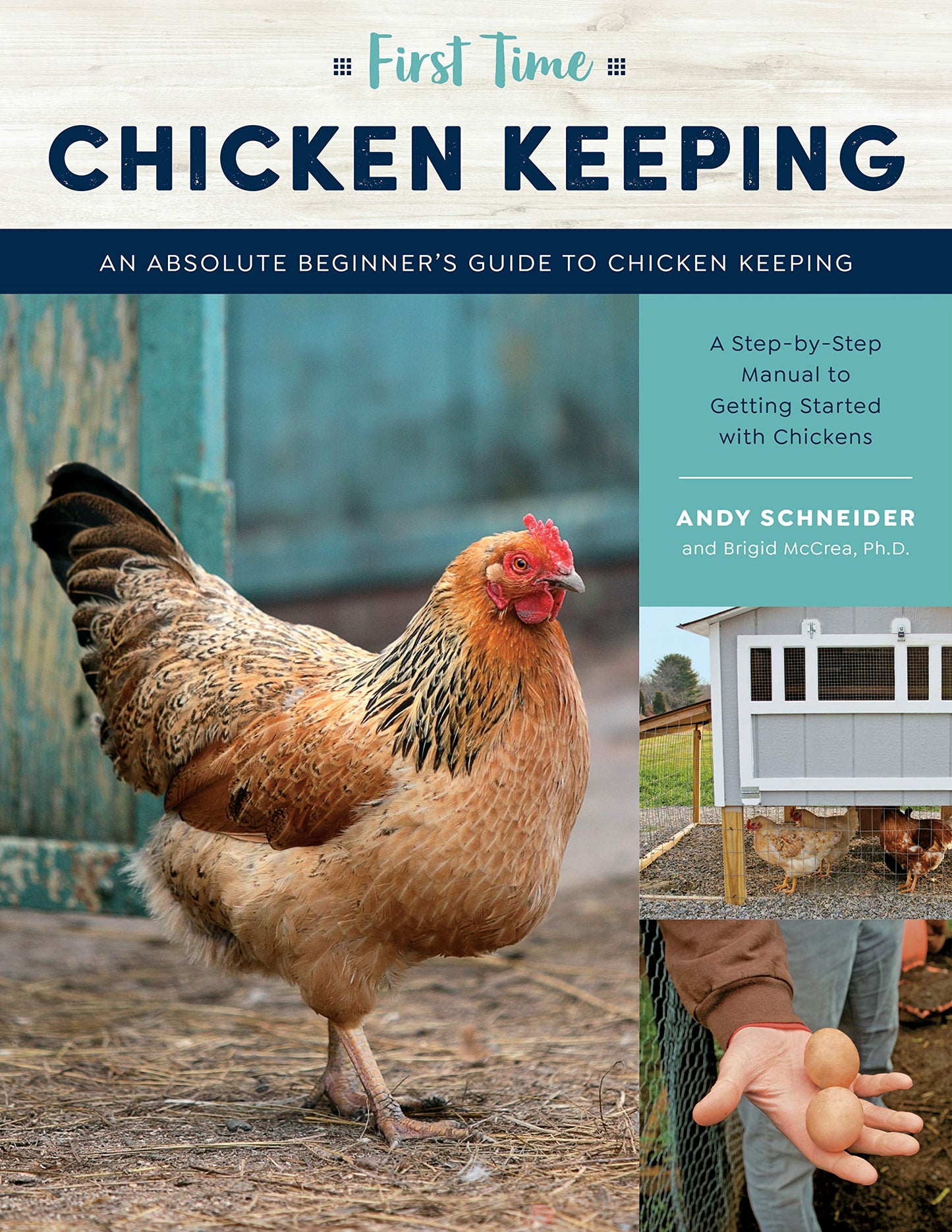 First Time Chicken Keeping: An Absolute Beginner's Guide to Keeping Chickens - A Step-by-Step Manual to Getting Started with Chickens (Volume 12)
