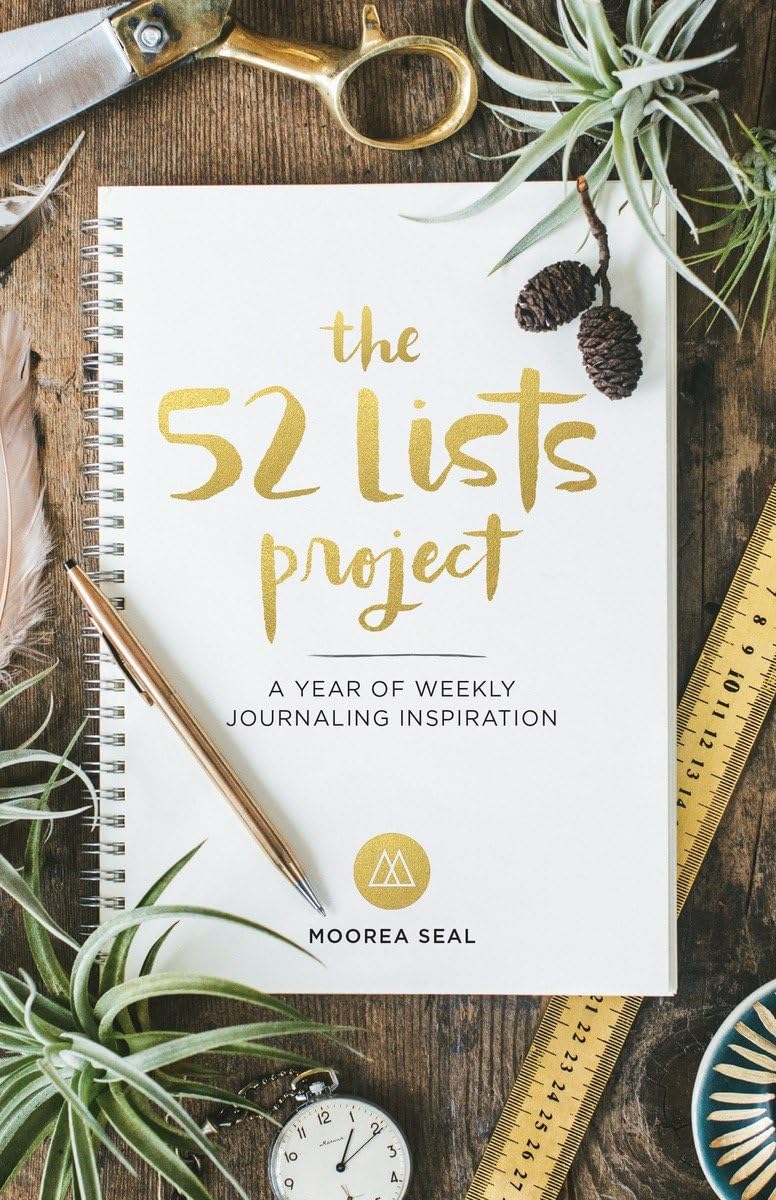 The 52 Lists Project: A Year of Weekly Journaling Inspiration (A Guided Self-Care & Manifestation Jour nal for Women with Prompts, Photos, and Illustrations) - 8291