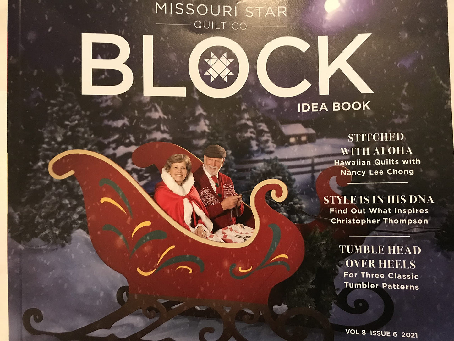 Block Magazine -Idea Book by Missouri Star DEC-Vol 8 Issue6 2021