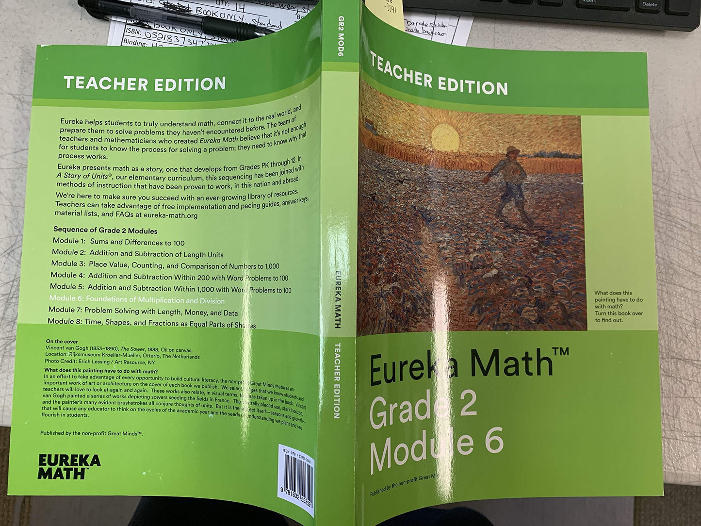 Eureka Math 2 Module 6 Teacher Edition, Foundations of Multiplication and Division