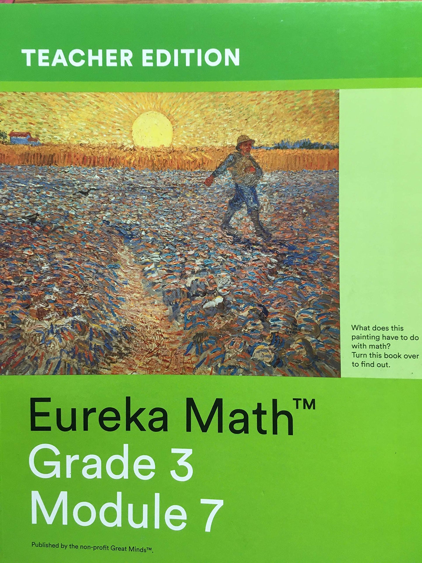 Eureka Math Grade 3 Module 7 Teachers Edition