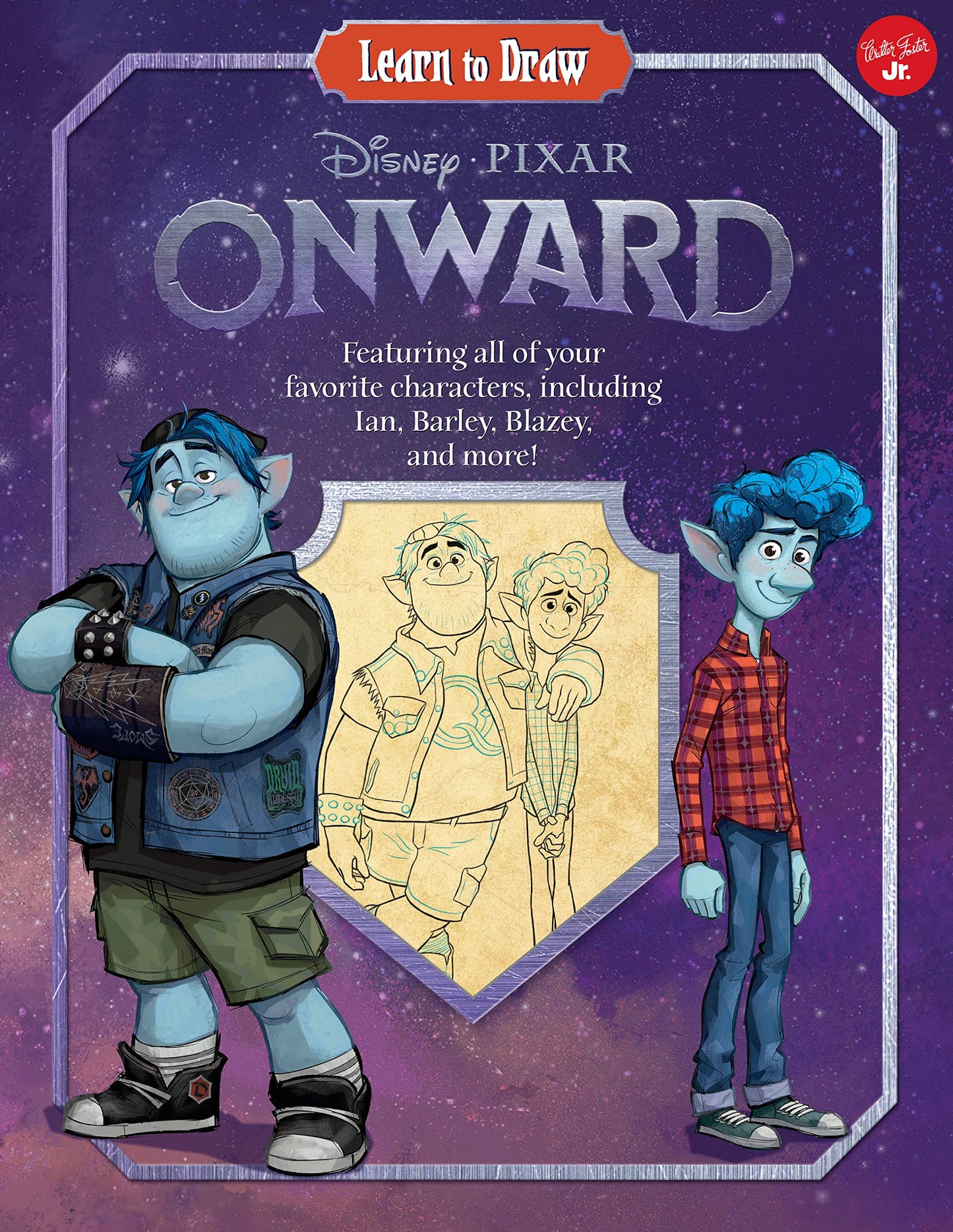 Learn to Draw Disney/Pixar Onward: Featuring all of your favorite characters, including Ian, Barley, Blazey, and more! (Licensed Learn to Draw)