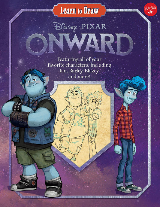 Learn to Draw Disney/Pixar Onward: Featuring all of your favorite characters, including Ian, Barley, Blazey, and more! (Licensed Learn to Draw)