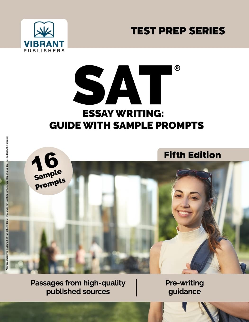SAT Essay Writing Guide with Sample Prompts (Fifth Edition) (Test Prep Series) - 7061