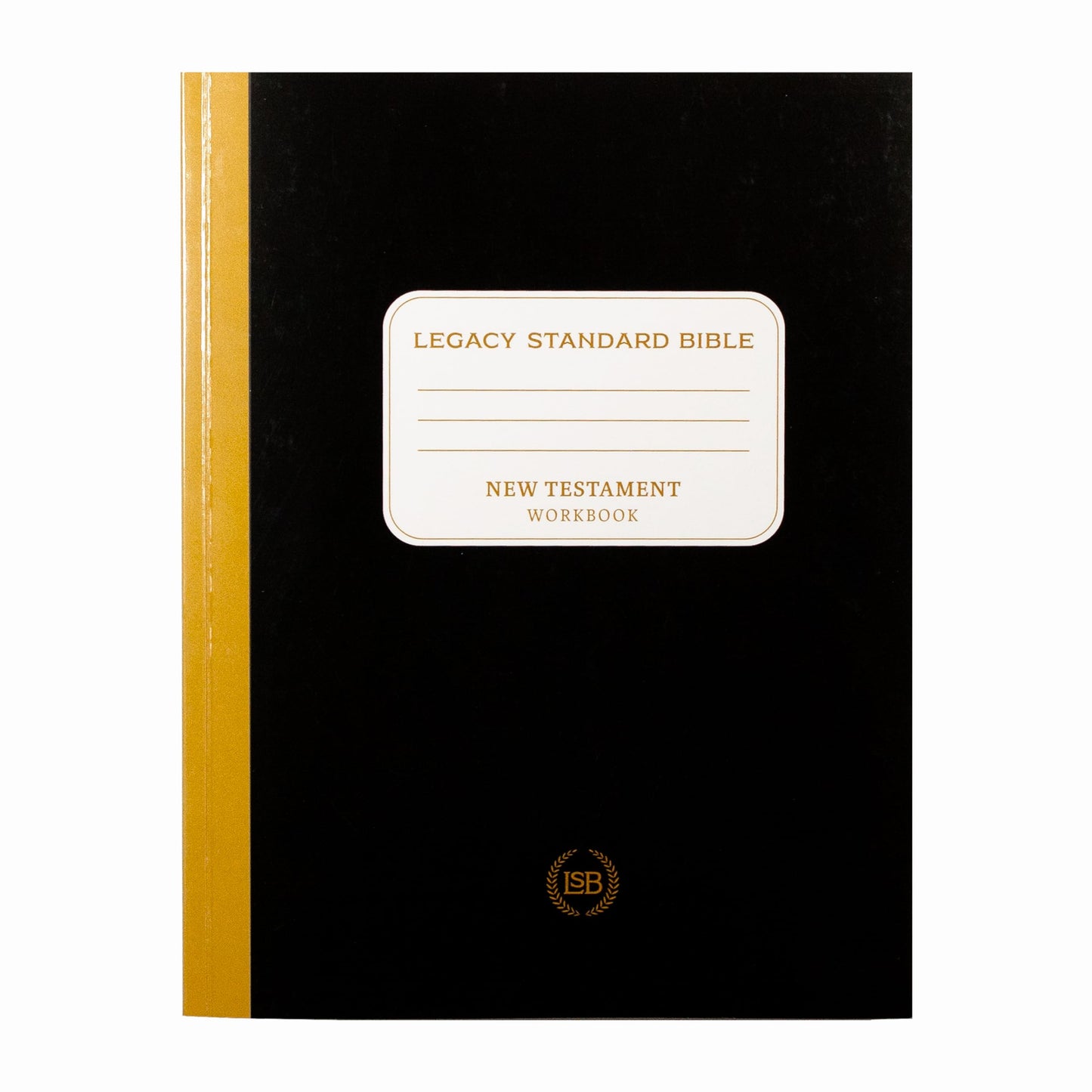 LSB Holy Bible New Testament, Workbook Edition with Full NT Text & Extra-Wide Margins for Notetaking, Journaling, and Bible Study: Legacy Standard Bible, Large Print, Thick Paper & Cross References