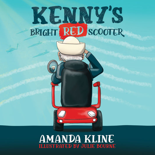 Kenny’s Bright Red Scooter - 7128