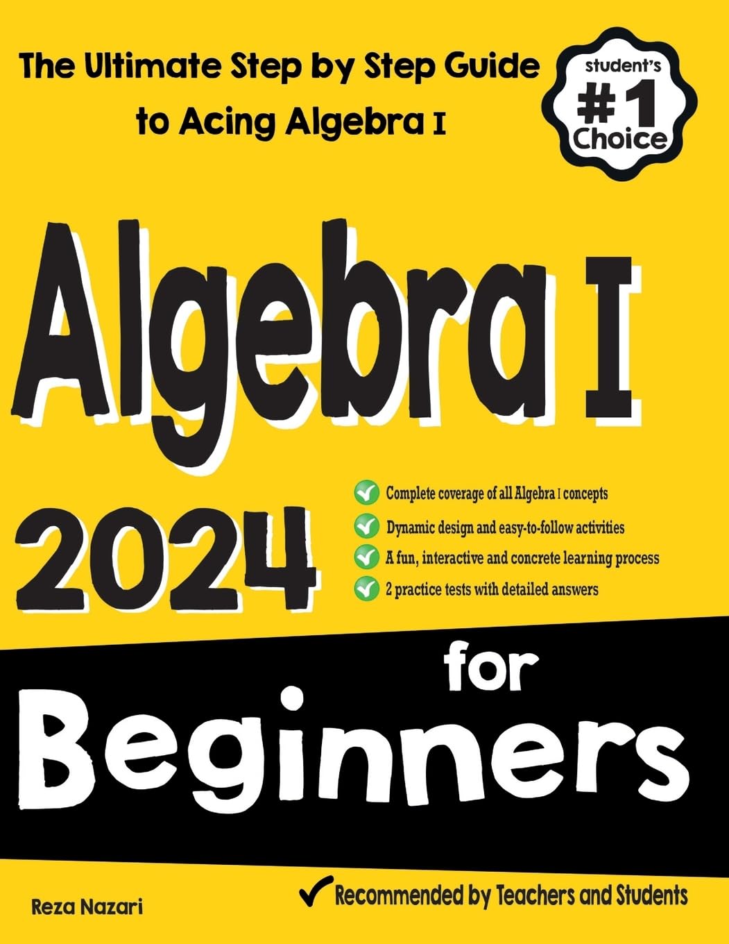 Algebra I for Beginners: The Ultimate Step by Step Guide to Acing Algebra I - 1577