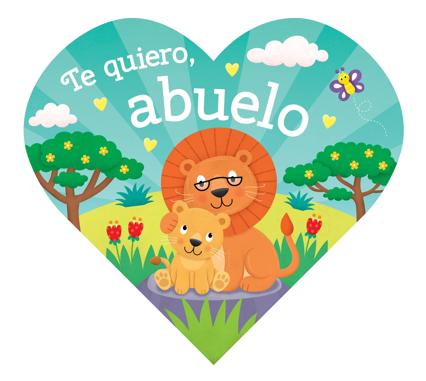 Te Quiero, Abuelo (Heart Shaped Board Books) (Spanish Edition) - 8013