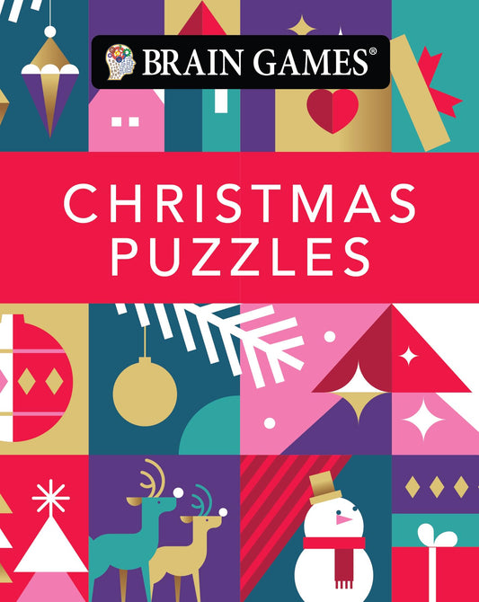 Brain Games - Take-Along - Christmas Puzzles (Stocking Stuffer - Design Cover) (Volume 2)