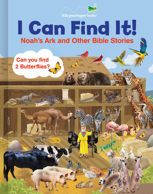 I Can Find It! Noah’s Ark and Other Bible Stories (Large Padded Board Book) - 9218