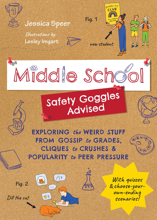 Middle School―Safety Goggles Advised: Exploring the Weird Stuff from Gossip to Grades, Cliques to Crushes, and Popularity to Peer Pressure - 5540