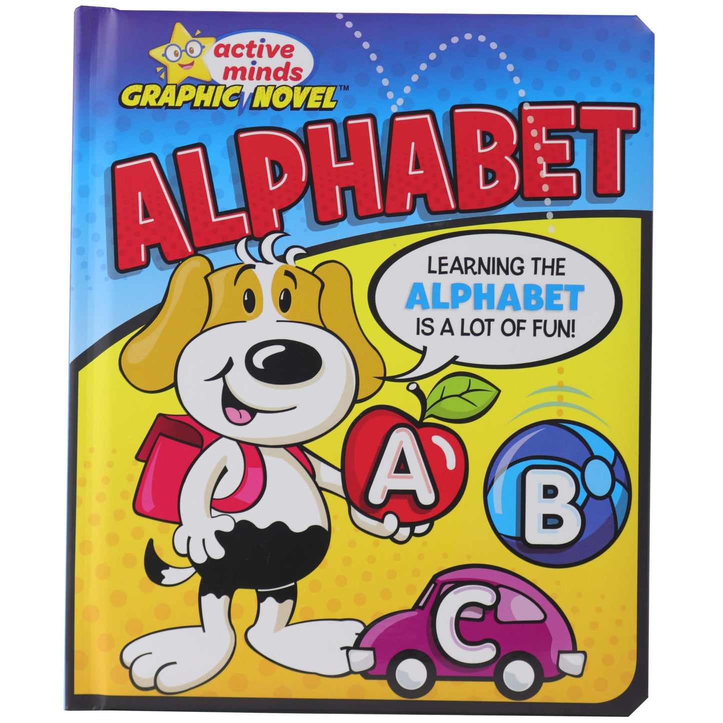 Active Minds Graphic Novel: Alphabet - Learn ABCs with Cute Animals - Fun Seek and Find Activites - Early Reading Skills for Preschool and Kindergarten Kids (Ages 2 and Up)