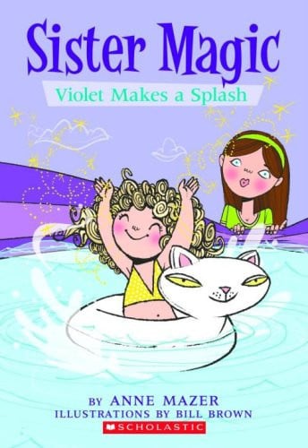 Violet makes a splash