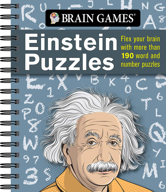 Brain Games - Einstein Puzzles: Flex Your Brain With More Than 190 Word and Number Puzzles - 7292
