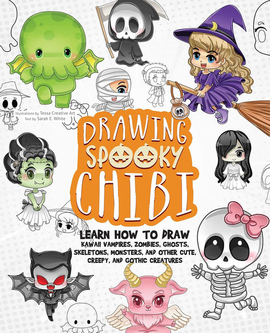 Drawing Spooky Chibi: Learn How to Draw Kawaii Vampires, Zombies, Ghosts, Skeletons, Monsters, and Other Cute, Creepy, and Gothic Creatures (How to Draw Books) - 8714