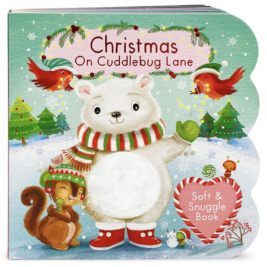 Touch and Feel: Christmas, Cuddlebug Lane - Baby & Toddler Sensory Board Book (Baby and Toddler Interactive Chunky Touch & Feel) - 563