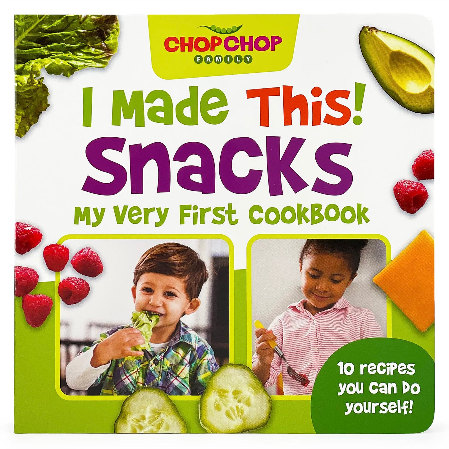 ChopChop I Made This! Snacks Board Book - First Cookbook for Toddlers; Healthy, Easy Snacks for Young Children Learning About Cooking and Healthy Habits (Chopchop Family) - 7866
