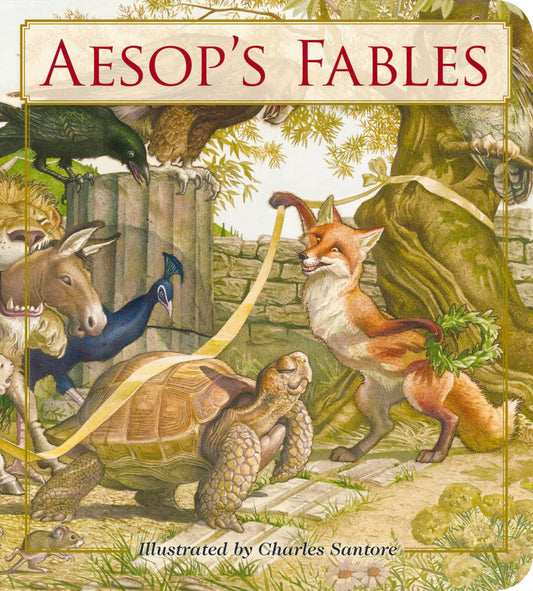 Aesop's Fables Oversized Padded Board Book: The Classic Edition (Oversized Padded Board Books) - 4698