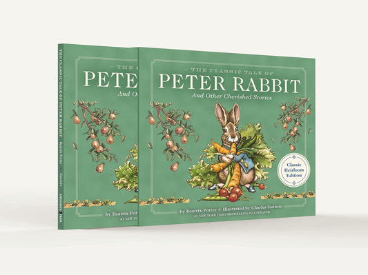The Classic Tale of Peter Rabbit Classic Heirloom Edition: The Classic Edition Hardcover with Slipcase and Ribbon Marker - 7332
