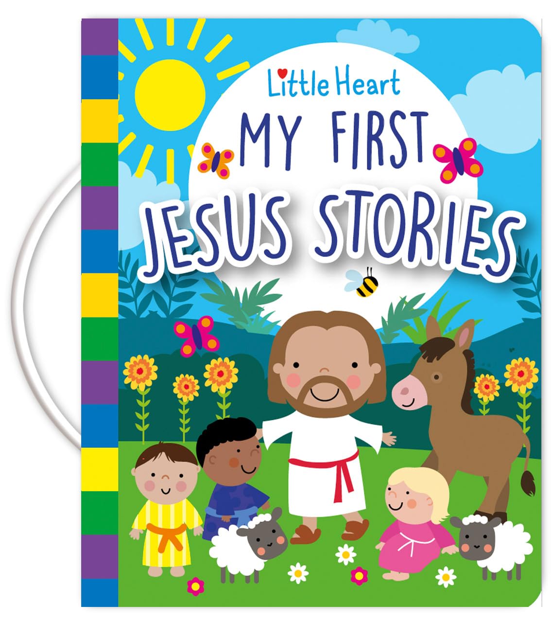 LITLE HEART MY FIRST JESUS STORIES (Padded board book with Handle)