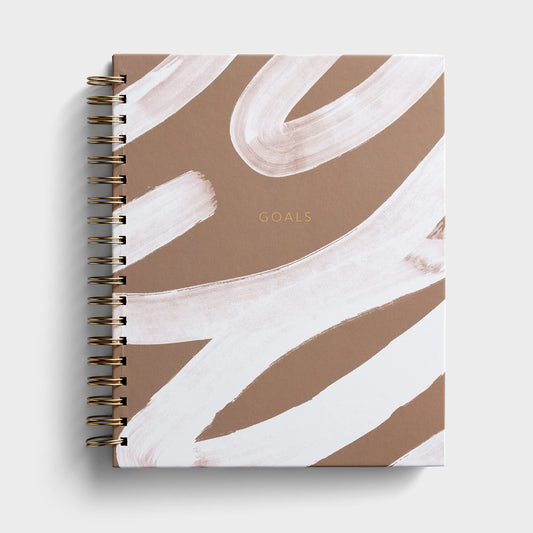Goals: Spiral Journal with The Comfort Promises