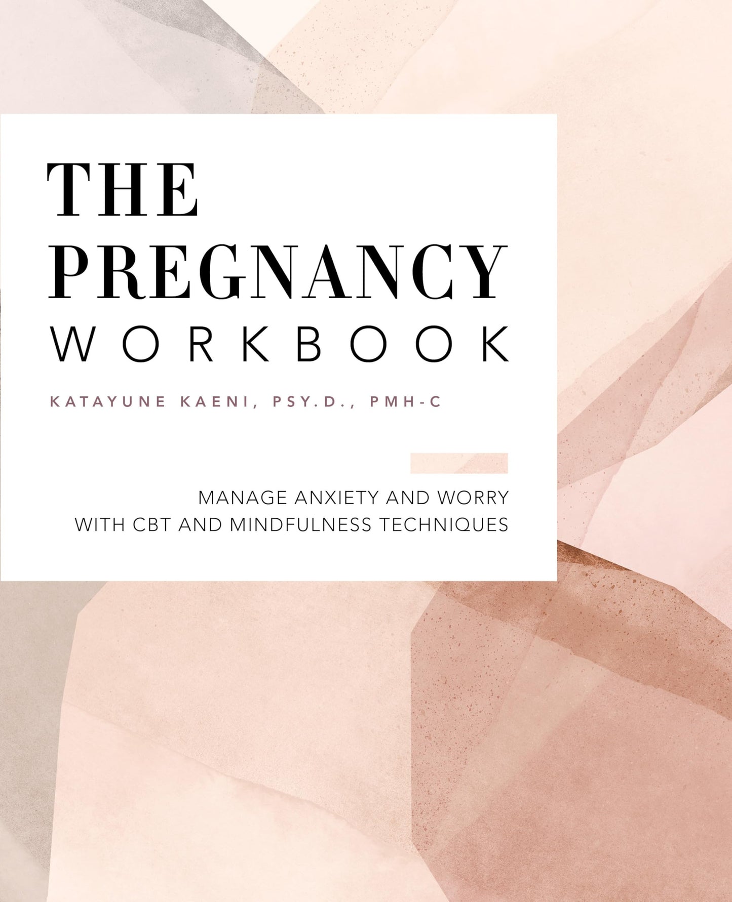 The Pregnancy Workbook: Manage Anxiety and Worry with CBT and Mindfulness Techniques - 3528