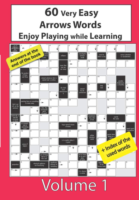 Very easy Arrows Words: Dedicated to help learning English - 6544