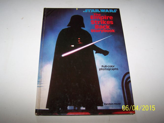 The Empire strikes back storybook