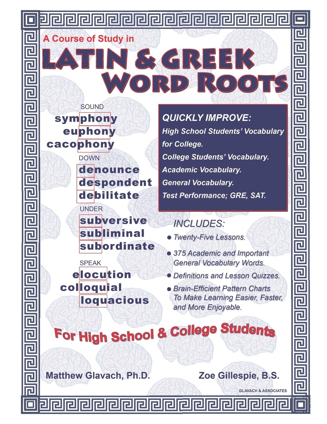 A Course of Study in Latin & Greek Word Roots for High School and College Students (A Course of Study in Latin and Greek Word Roots) - 9302
