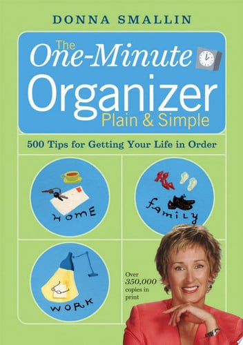 The one-minute organizer plain & simple