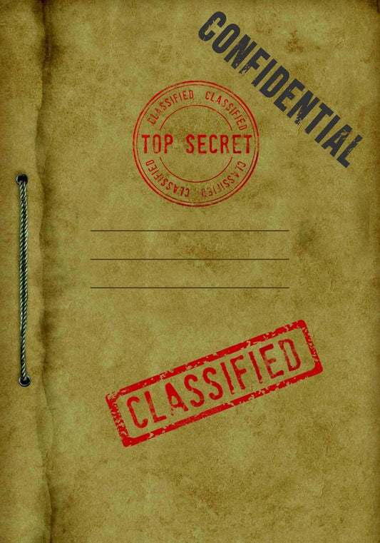 Top Secret - Classified - Confidential: Spy Gear Journal For Kids, A Book with all documents needed for a Secret Agent Crime Scene Investigation ... (Birthday Gift for Tween Boys & Teen girls)
