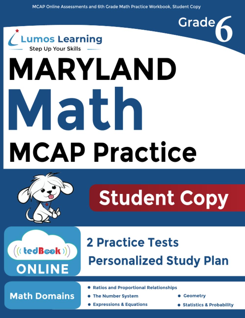 MCAP Online Assessments and 6th Grade Math Practice Workbook, Student Copy: Maryland Test Study Guide - 156