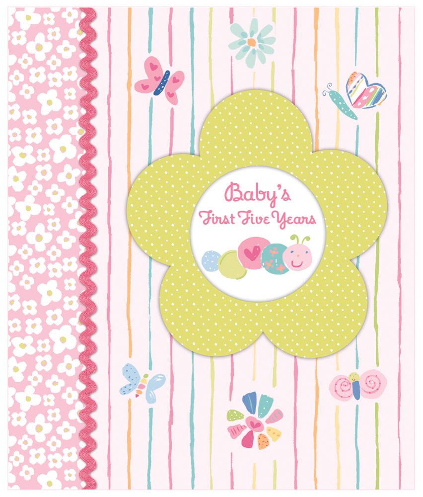 Baby's First Five Years - Keepsake Memory Book (Pink)