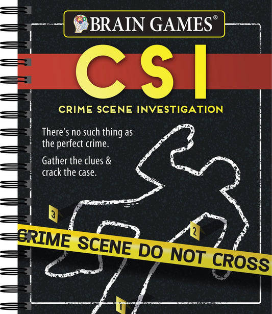 Brain Games - Crime Scene Investigation (CSI) Puzzles - 3487