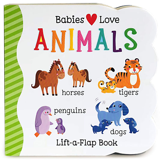 Babies Love Animals Chunky Lift-a-Flap Board Book (Babies Love) - 8703