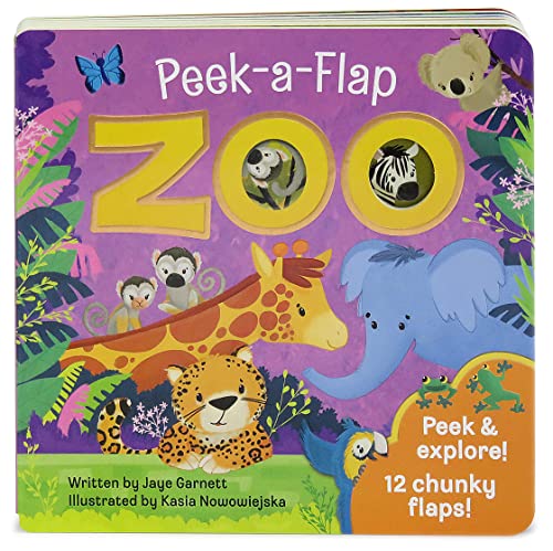 Zoo: Peek-a-Flap Board Book - 7301
