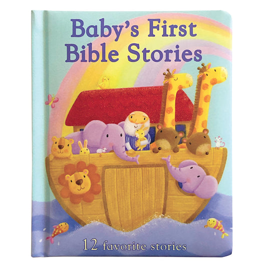 Baby's First Bible Stories Padded Board Book - Gift for Easter, Christmas, Communions, Newborns, Birthdays, Beginner Bible (Little Sunbeams) - 9321